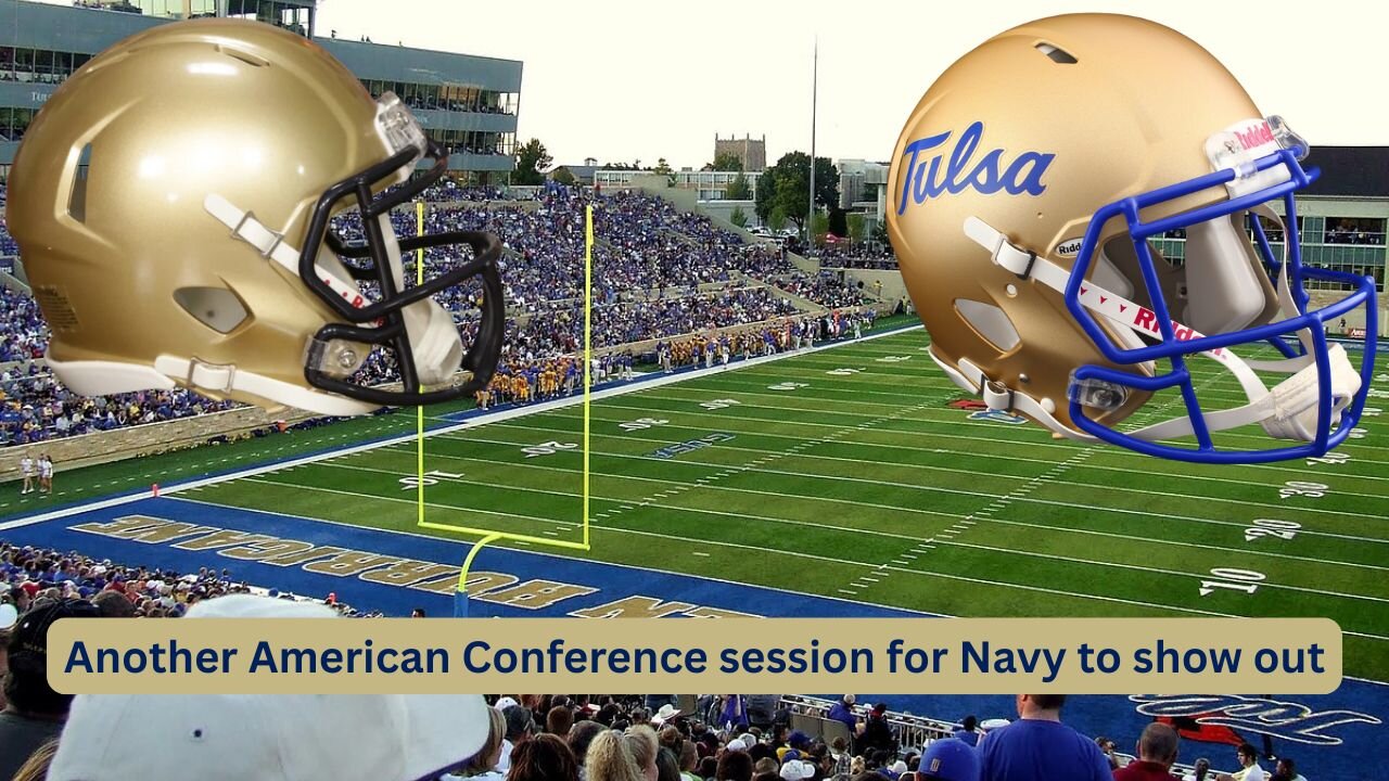 Navy and Tulsa are meeting in Tulsa for a Conference game that should be interesting