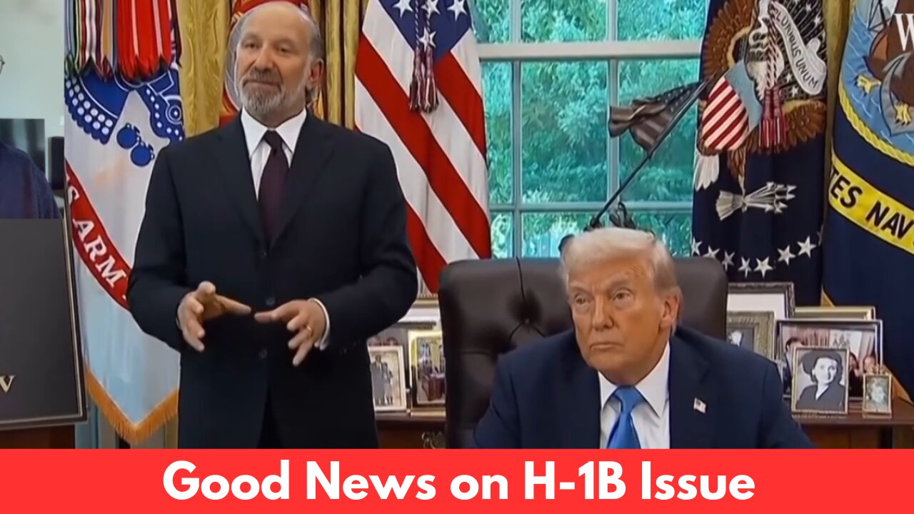 Good News on H1B Issue