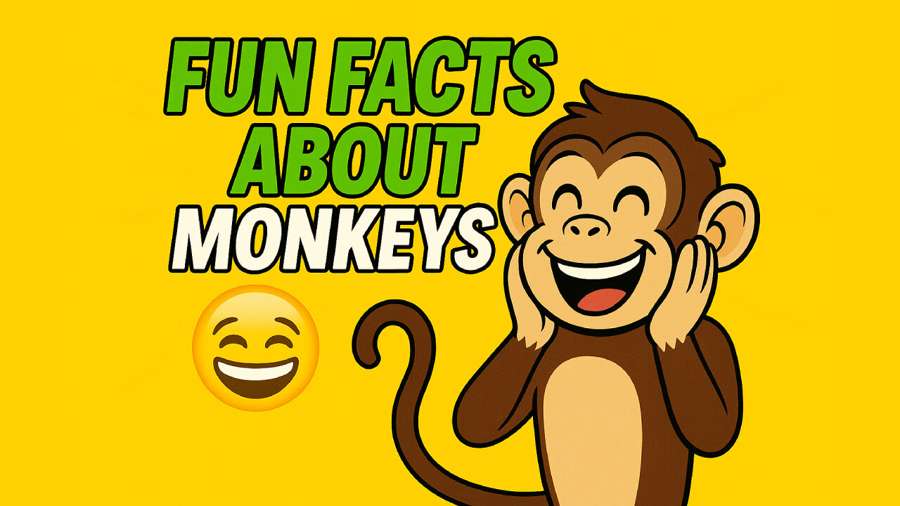 FUN FACTS About MONKEYS You Didn't Know! 🐒