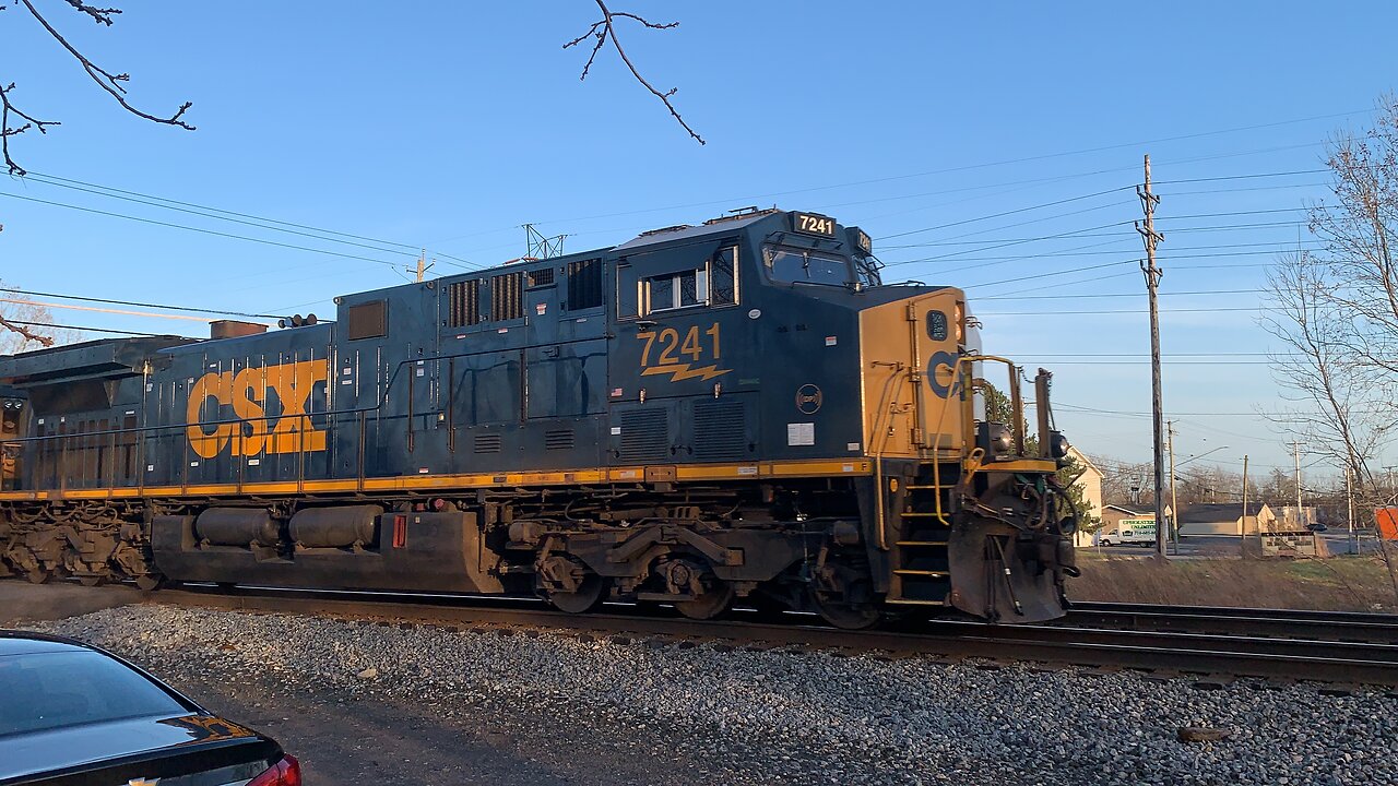 Lightning Fast CSX Train part 15 Rumbling Rails