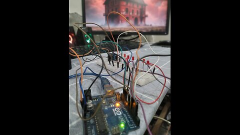 Distance Controlled LED Lights Using Ultrasonic Sensor and Arduino #arduino