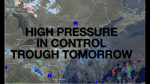 High Pressure In Control Through Tomorrow