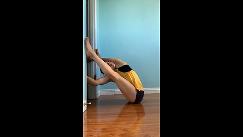 Doorway Straddle Pancake Stretch