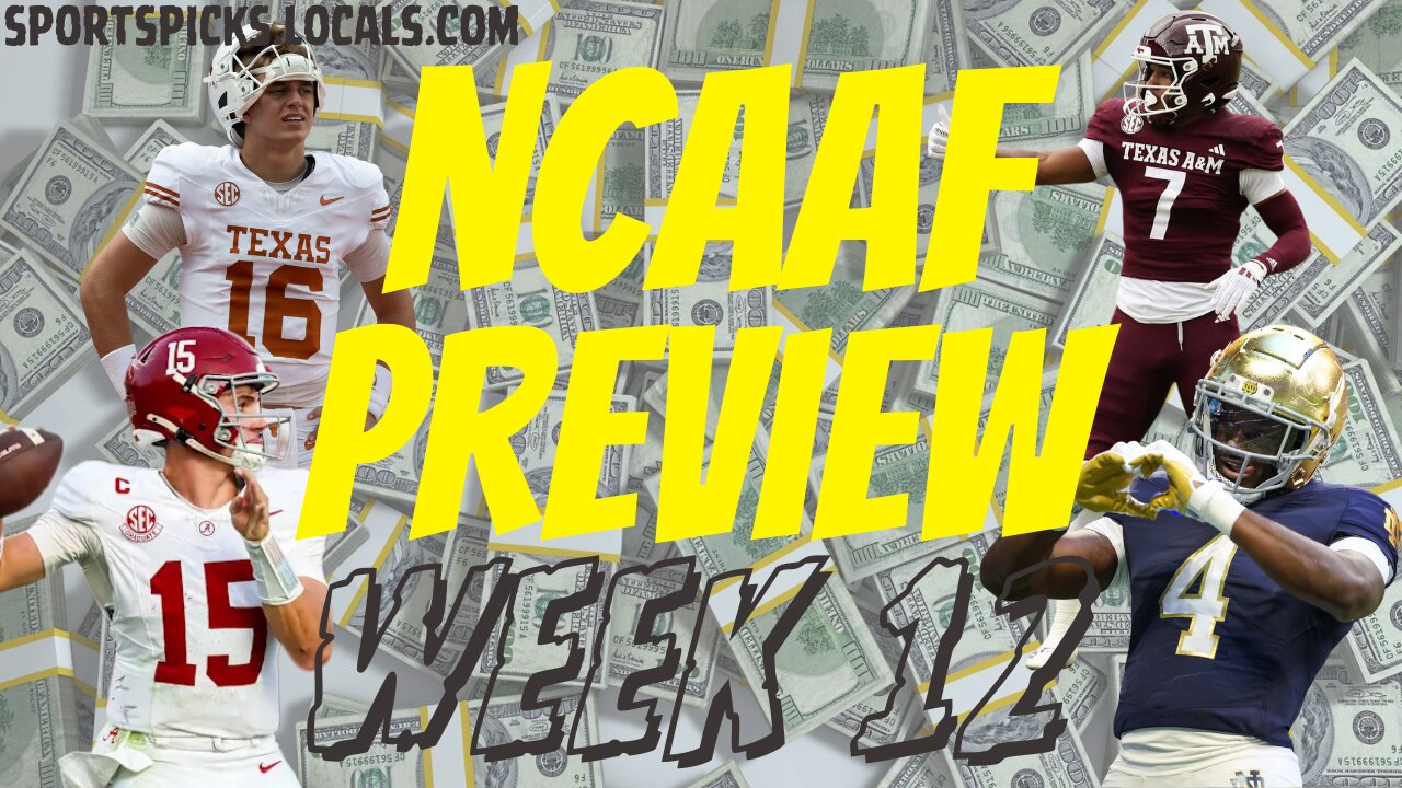 NCAAF Betting Preview - Week 12