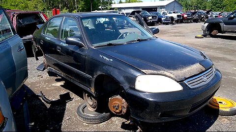 Honda Civic 1995 the last real Civic? Junkyard Classics