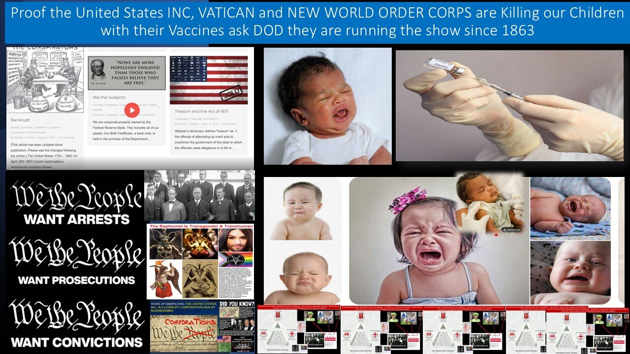 FINAL - AT THE END OF THE DAY WE HAVE BEEN PLAYED BY THE VATICAN, DOD, AND NEW WORLD ORDER CORPS