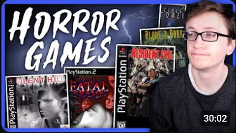 Horror Games 👻 Scott The Woz Is Afraid of Afraid! 🎮😱 | Halloween Special 🎃
