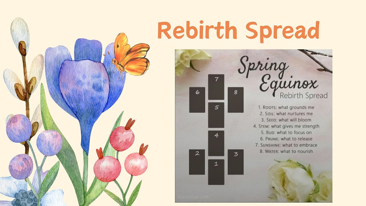 Spring Equinox Spread- Spring Rebirth