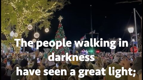 The Great Light. Isaiah 9: 2-4