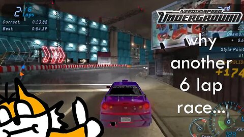 NFS Underground Ep.90 - ANOTHER SIX LAP BONANZA