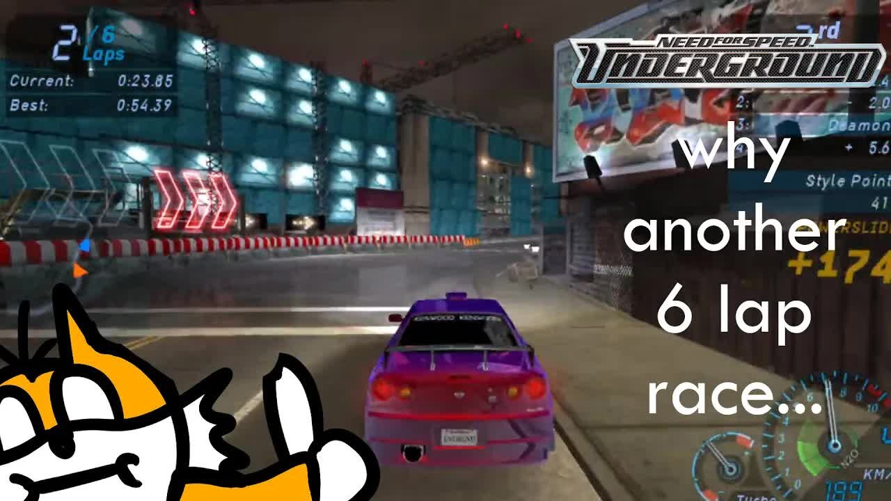NFS Underground Ep.90 - ANOTHER SIX LAP BONANZA
