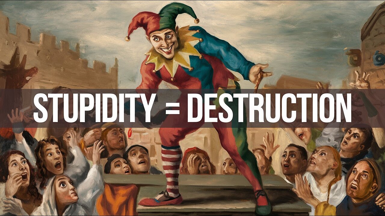 Why Foolishness Threatens Society More Than Crime