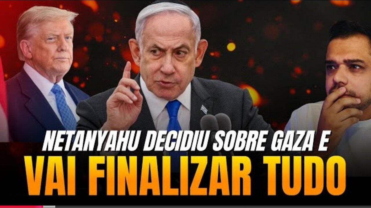 URGENTE: DECIDIDO! ISRAEL VAI COM TUDO EM GAZA E FINALIZARÁ A TOMADA