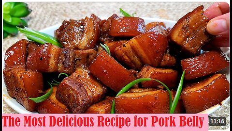The most delicious recipe for pork belly! This recipe will become a family favorite! | 2 RECIPES