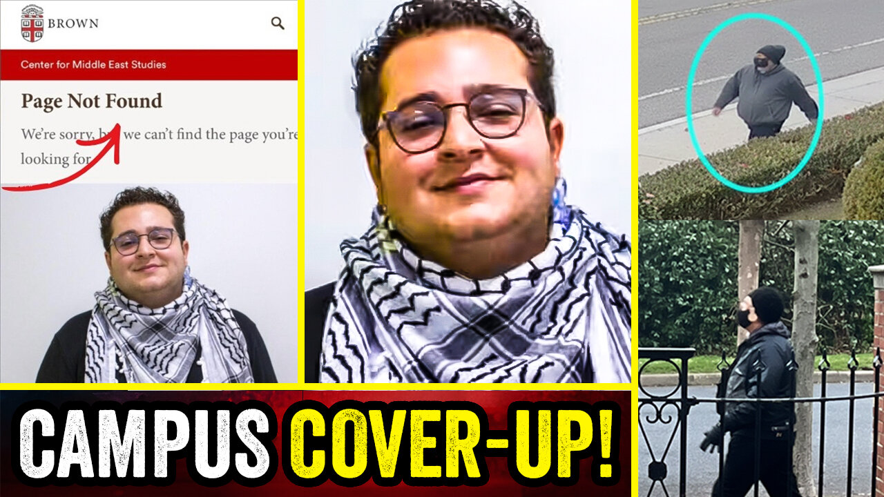 BREAKING! Brown University is HIDING Palestinian Activist in Search for Shooter!!!