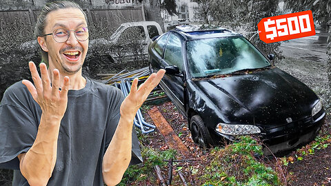 I Bought an Abandoned Turbo Honda Civic for $500 and Brought It Back to Life