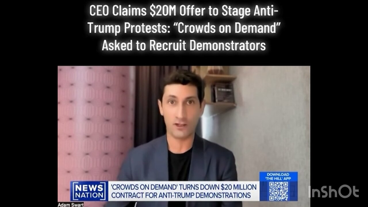 Paid protesters exist
