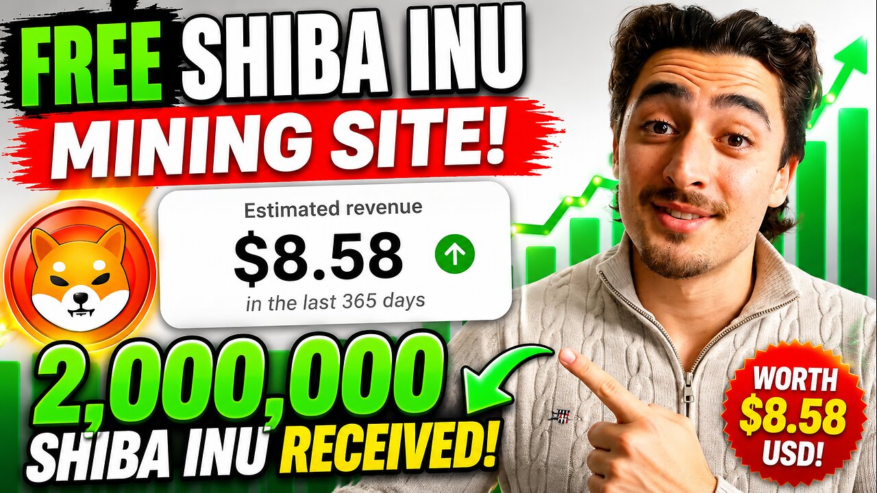 Free 2,000,000 SHIBA INU! New Crypto Mining Site 2026