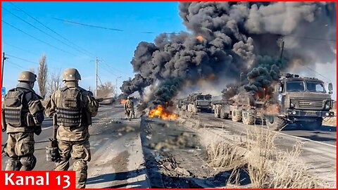 Russians were forced to retreat in many directions at front; they are under heavy fire in the rear