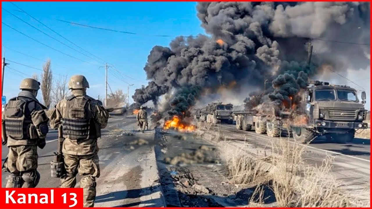 Russians were forced to retreat in many directions at front; they are under heavy fire in the rear