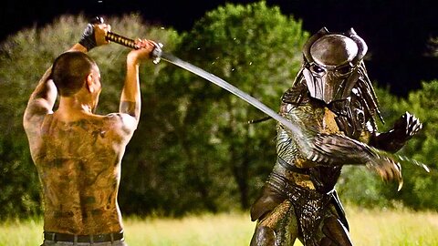 Hanzo Yakuza swordsman vs. The Predator
