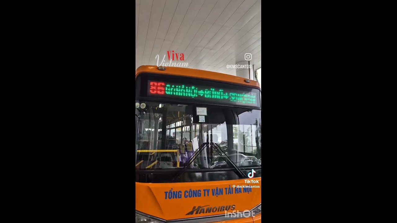 No 86 Bus The Best Way To Get To The Hanoi Airport !