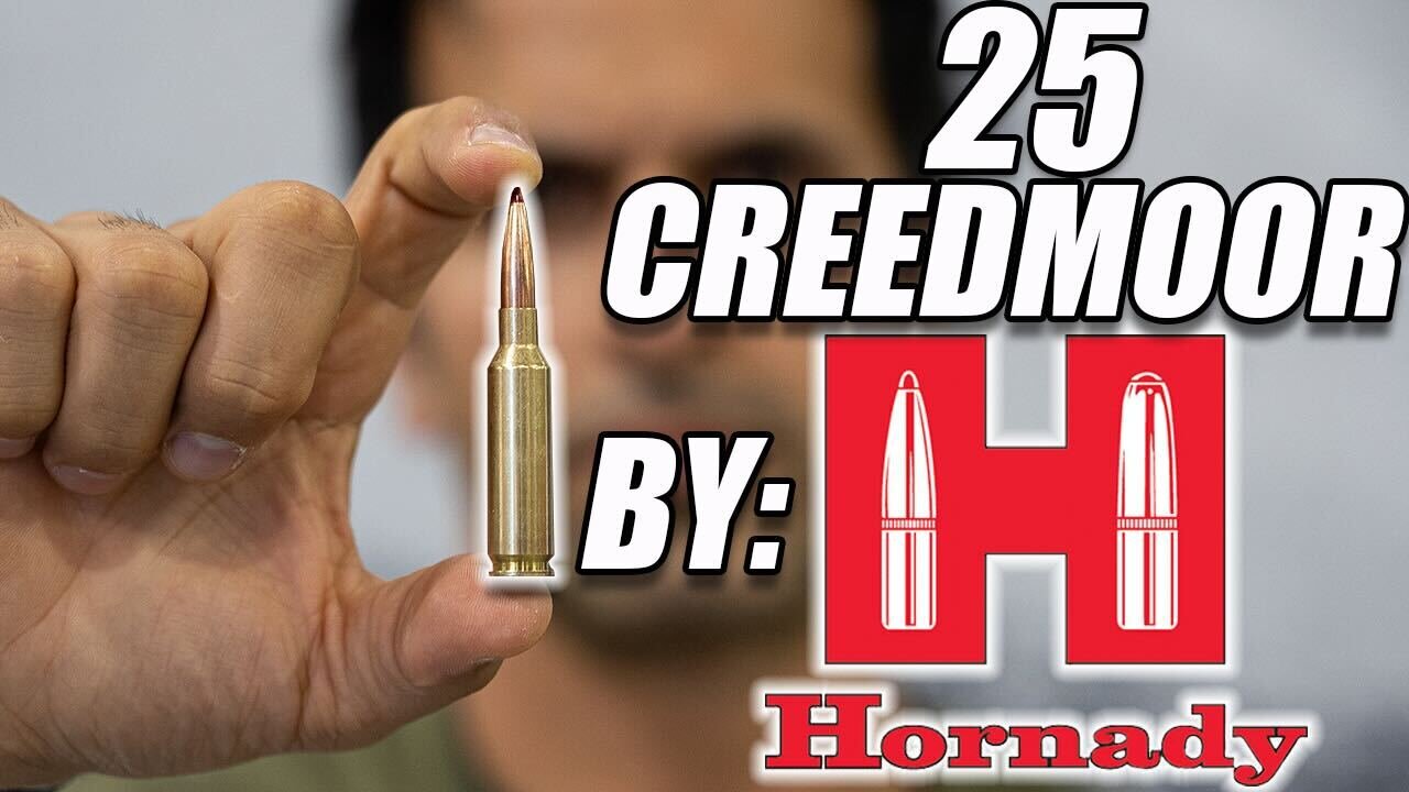 Hornady’s Brand New 25 Creedmoor Cartridge | Better Than 6.5 Creedmoor?!