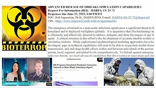 DARPA’S SHOCKING BIOTERROR PLOT REVEALED PLANNED FOR July 4th 2025