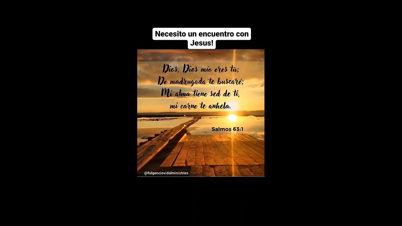 Avivanos Señor Jesus!