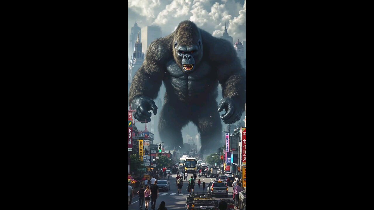 King Kong Rampages Through City