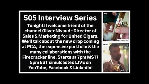 Interview with Oliver Nivaud of United Cigars
