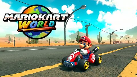 Mario Kart World GAMEPLAY