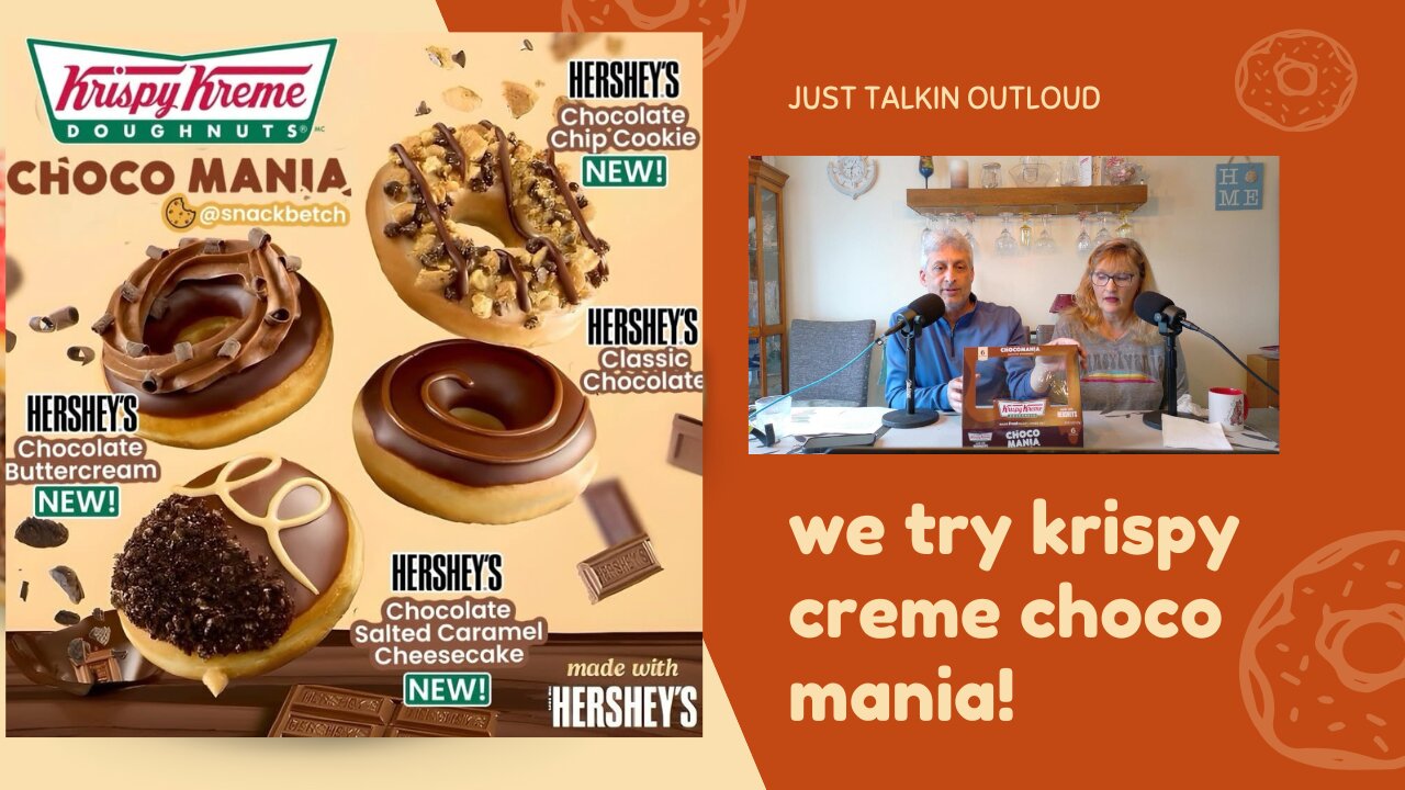 Chocolate Overload! Krispy Kreme’s Chocomania Taste Test!