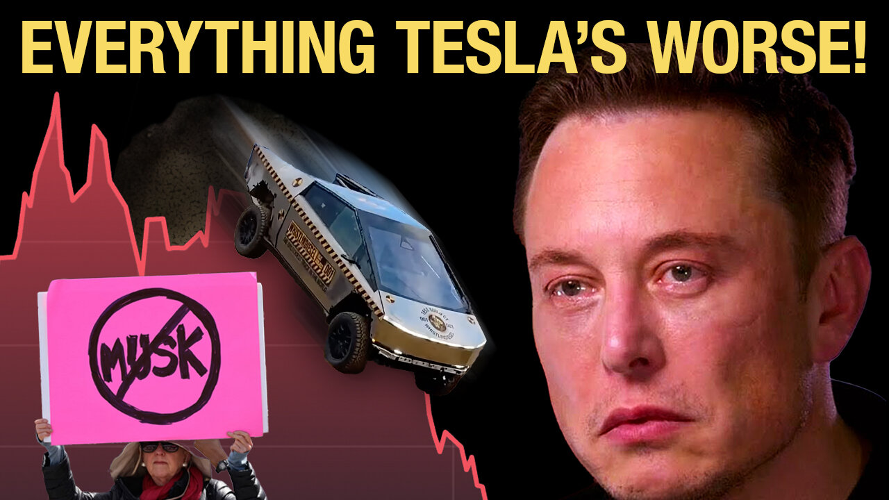 EVERYTHING Just Got Worse for Tesla & Elon Musk