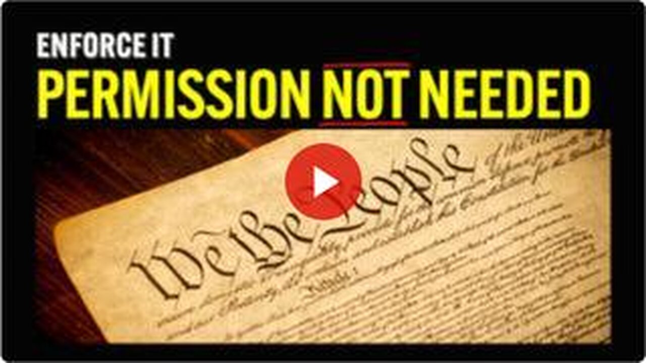 Take Back Your Power. How to Enforce the Constitution, Whether the Government Likes it or Not
