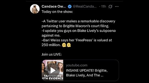 INSANE UPDATE! Brigitte, Blake Lively, And The Globalized Press | Candace