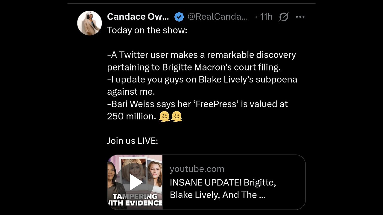INSANE UPDATE! Brigitte, Blake Lively, And The Globalized Press | Candace