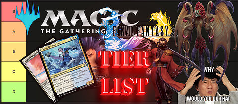 Magic the Gathering - Ranking Final Fantasy X Cards