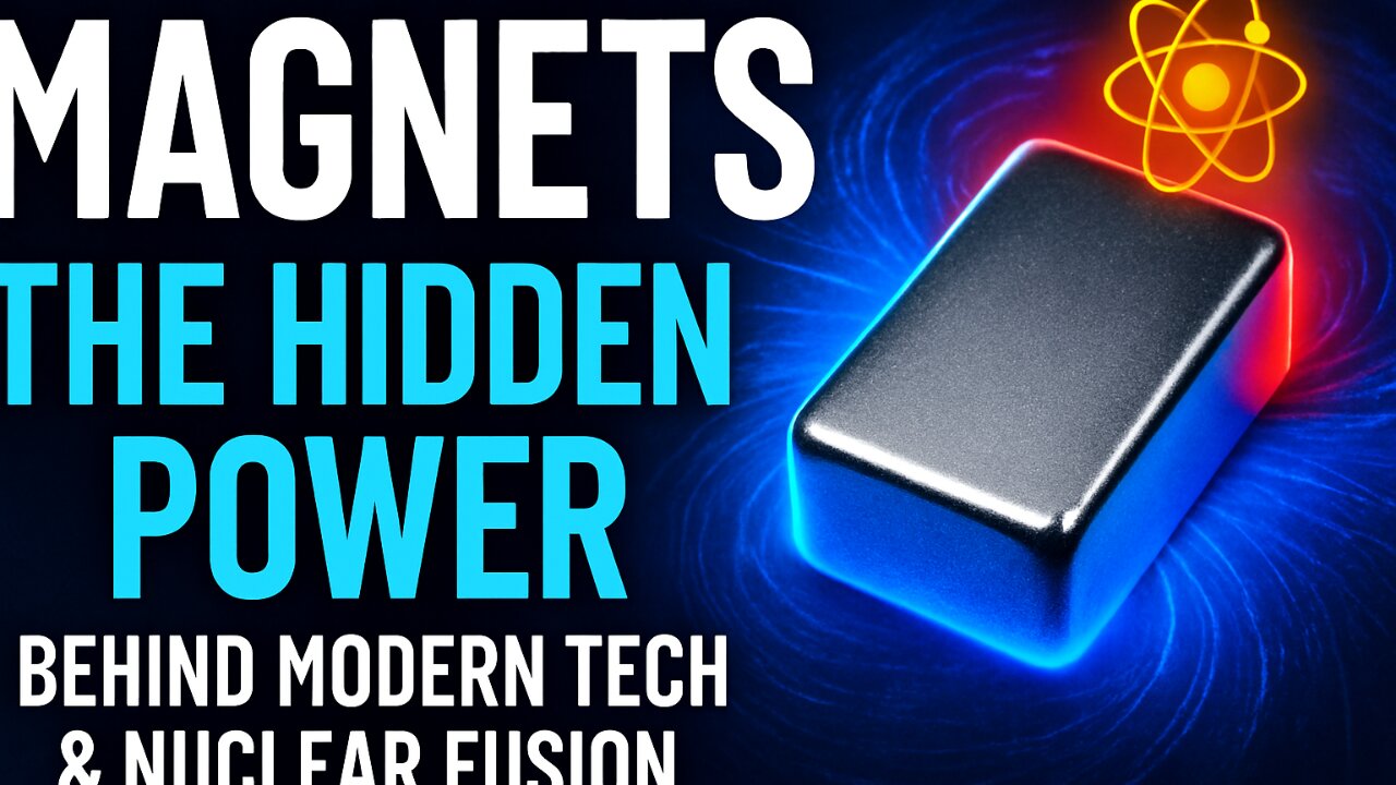 Magnets: The Hidden Power Behind Modern Technology and the Nuclear Energy Revolution
