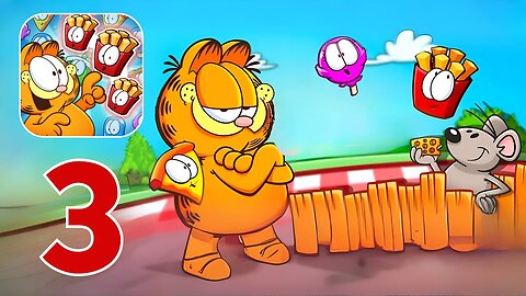 Garfield Snack Time - Gameplay Walkthrough | Part 3 (Android, iOS)