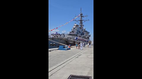Inside the USS COLE (DDG 67) | Fleet Week 2025 Naval Tour – Gloria Merces Virtutis