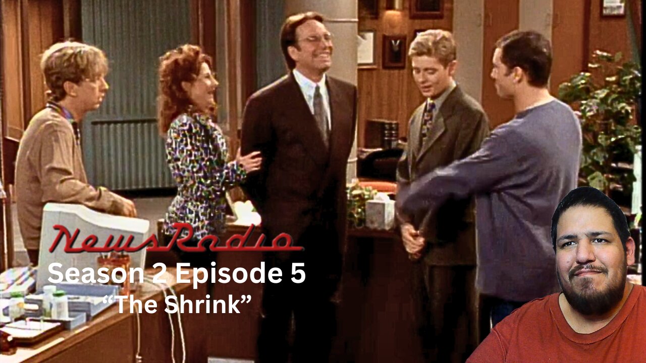 NewsRadio | Season 2 Episode 5 | "The Shrink" | TV Show Reaction