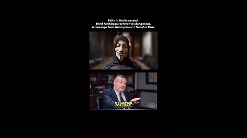 Message From Anonymous To Ted Cruz