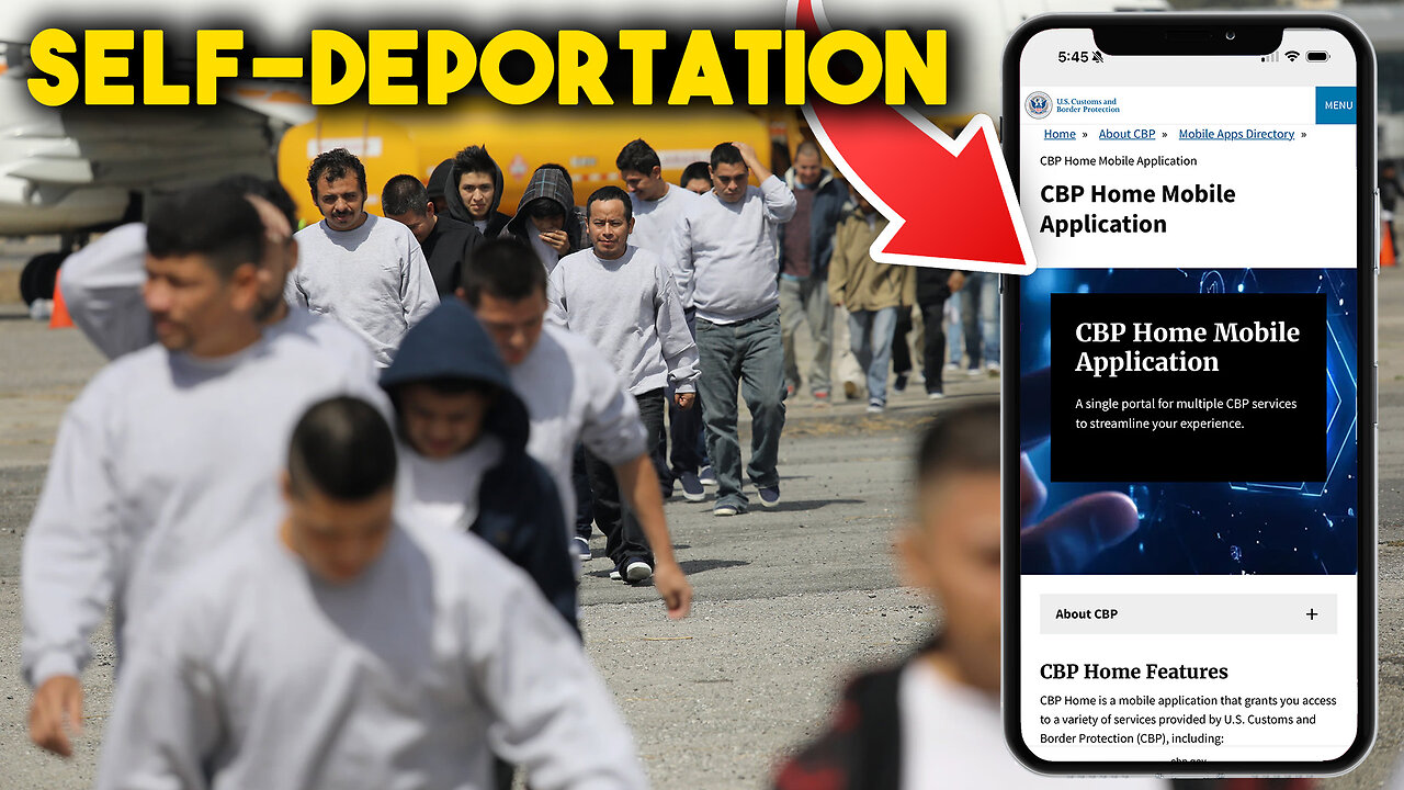 Self-Deporation: The CBP App Offers Free Flights & $1,000 | Bubba the Love Sponge® Show | 5/07/2025