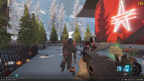 Playing Call of Duty Black ops 3 Zombies - (No Commentary).