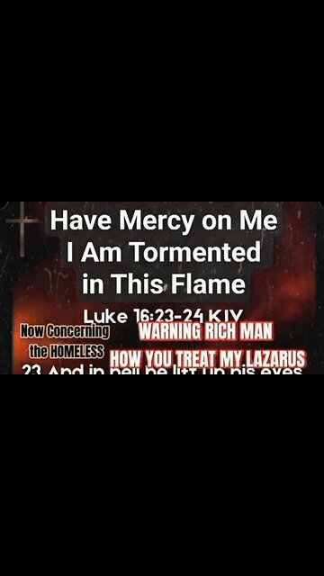 Concerning HOMELESS Warning Rich Man How You Treat My Lazarus #homeless #aware #luke #kj #now #news