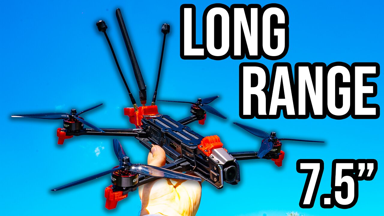 The Ultimate 7.5" Long Range FPV Drone With DJI O4 Pro! Geprc MOZ7 V2 Review