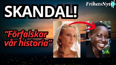 "Man ändrar historien" - Rasande kritik när historisk vit karaktär blir svart