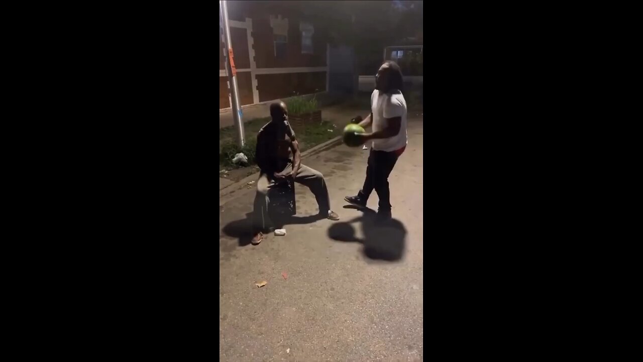 Nig*a wanted some watermelon