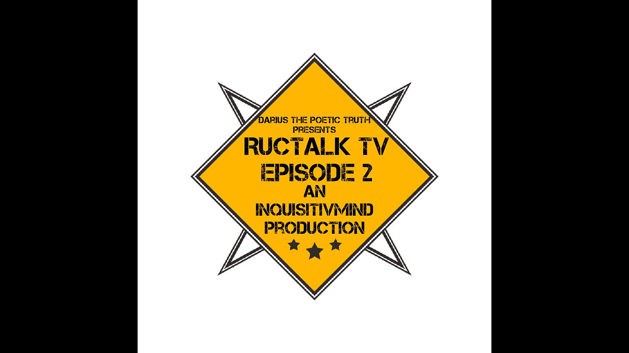 Darius The Poetic Truth (Formerly known as Darius The Poetic Assassin)- RucTalk TV Episode 2